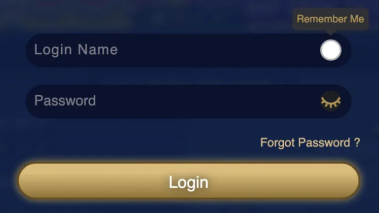 MWPLAY Login Form
